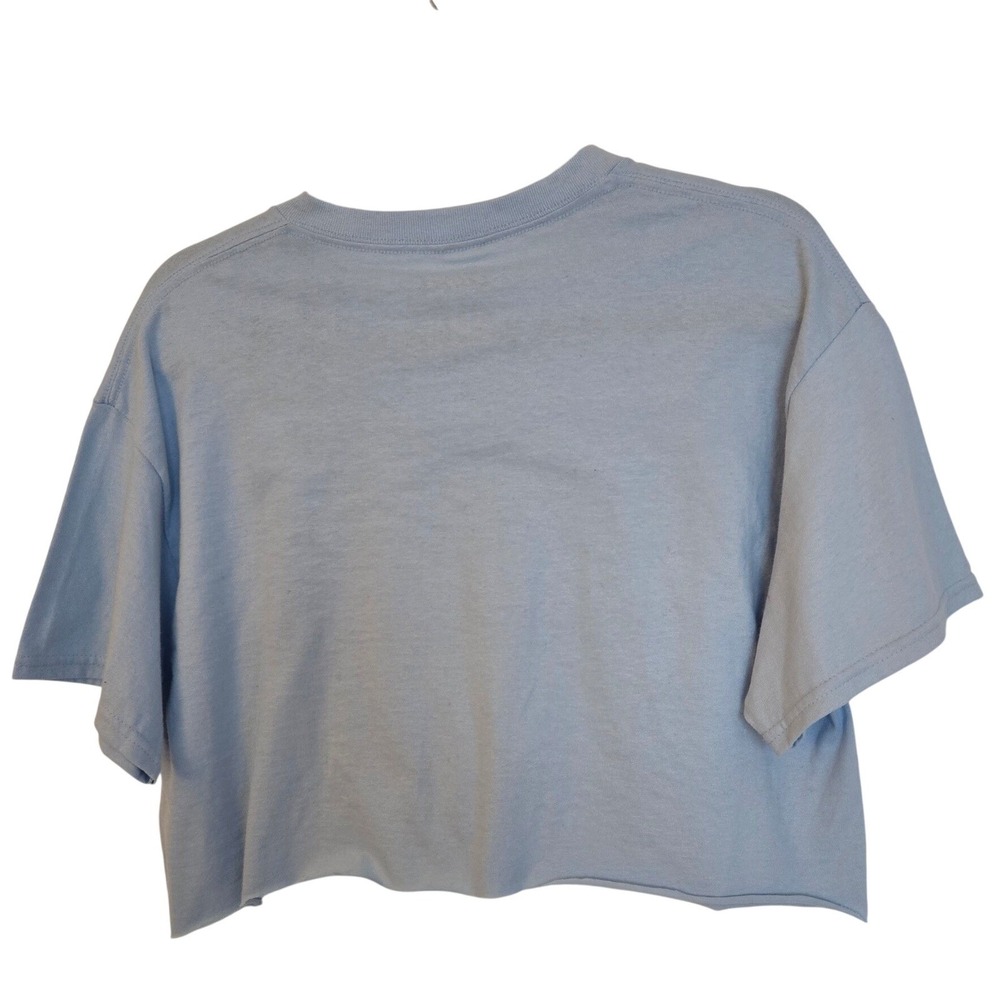 Ford Crop Graphic Tee Cotton Blue Y2K Bronco Built Wild Streetwear L‎ NWT - Picture 3 of 7
